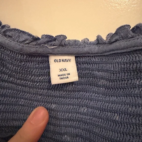 Old Navy Embroidered Smocked Dress - Picture 2 of 2